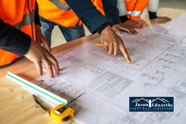 See if you need a party wall agreement for building along boundary line Huntingdon
